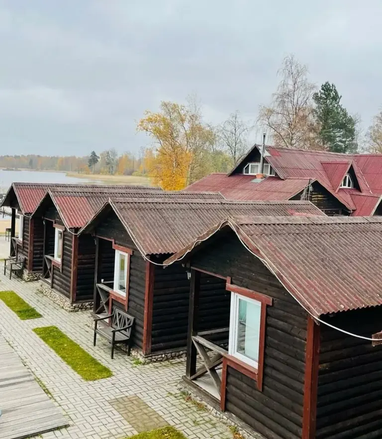 База отдыха «Русская заводь» в Кротово, База отдыха, Ленинградская область, Приозерский район