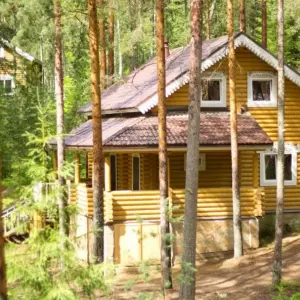 Коттедж LUX на 15 человек с сауной и камином