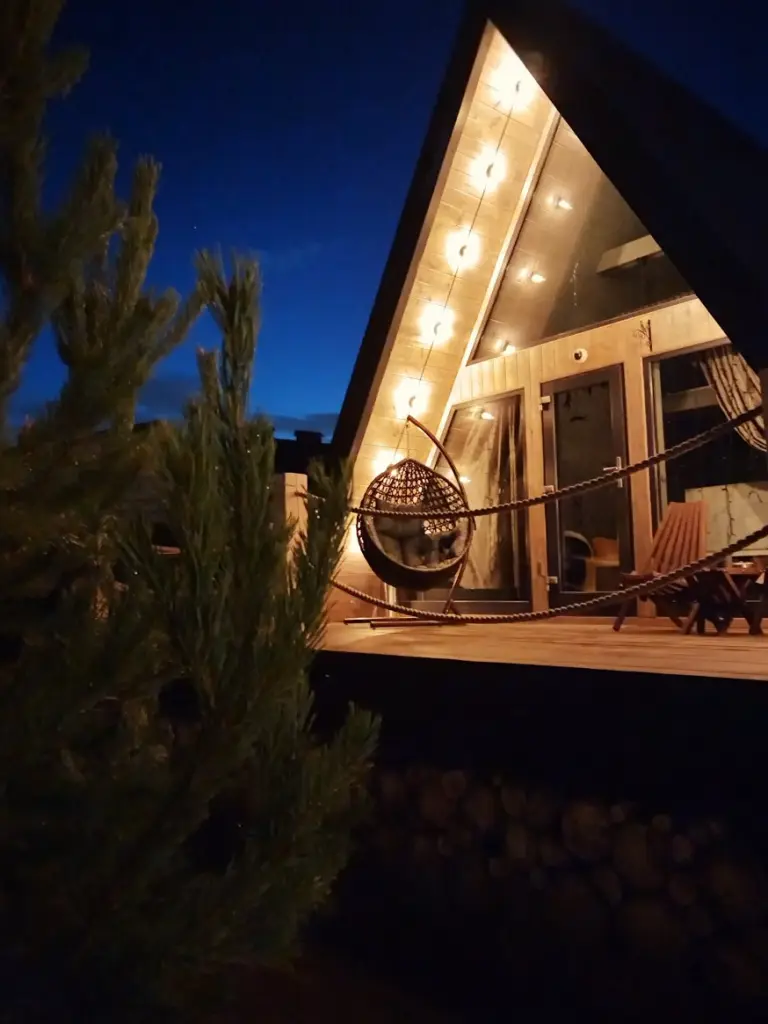 A-frame «Семейный» 60 м² с чаном до 6 гостей, Глэмпинг, Подмосковье, Раменский