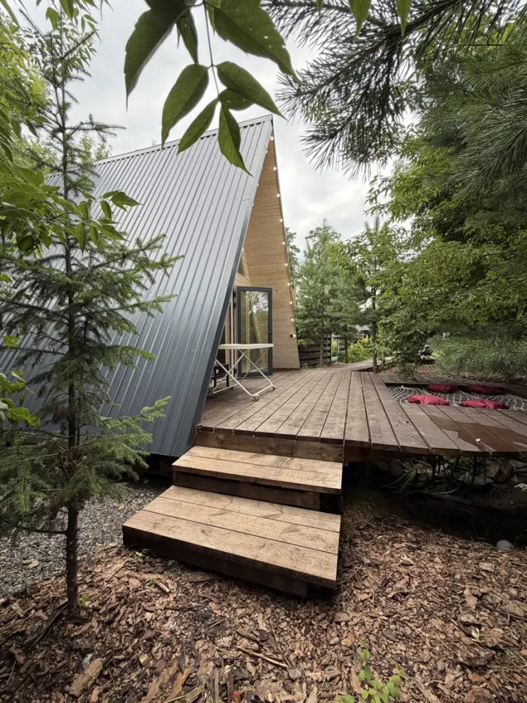 A-frame «Вязаный» с авторским декором до 4 гостей, Дом, Свердловская область, Арамиль