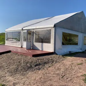 Шатёр «Маяк» с видом на Кронштадт до 70 гостей