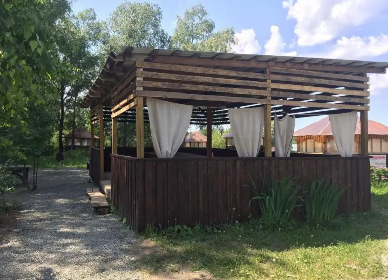 Корпоративная беседка-павильон со шторами до 40 гостей, фото 5