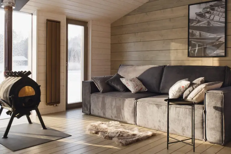 Дом WOOD HOUSE 43 м² с камином и просторной гостиной до 4 гостей, фото 3