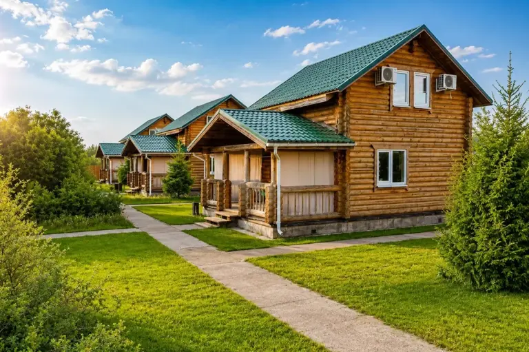 Двухуровневый домик у Волги с мангалом, 4 похожих домика до 6 гостей, фото 3