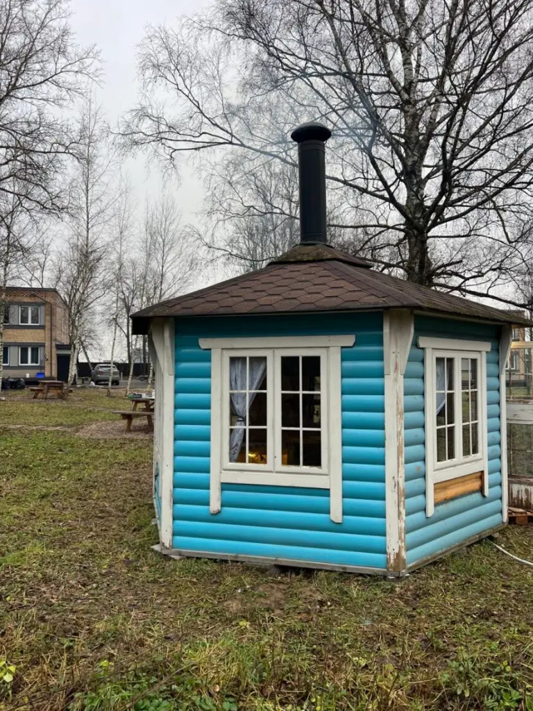 Гриль-домик до 15 человек с мангалом в центре, фото 3