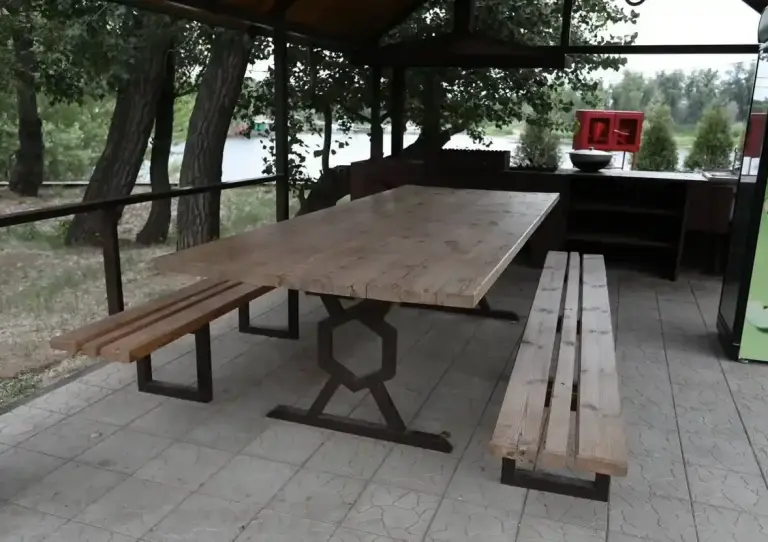 Большая беседка в BBQ-зоне с мягкими окнами до 20 человек, фото 4