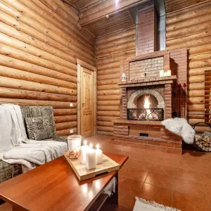 Дом рыбака 70 м² на берегу Вуоксы с сауной до 6 гостей