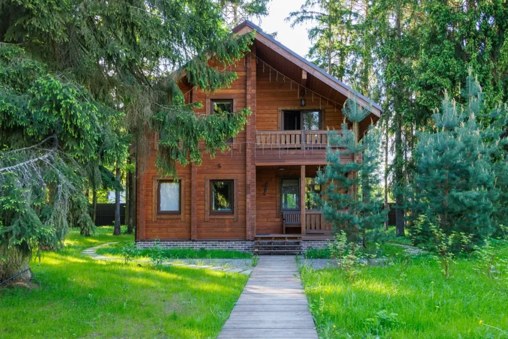 Двухэтажный коттедж 147 м² с камином, балконом и мангалом до 8 гостей, фото 1