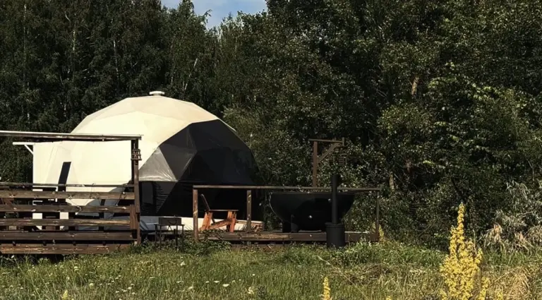 Купол «Сфера 1» со SPA-купелью на дровах до 4 гостей, Глэмпинг, Самара, Волжский район