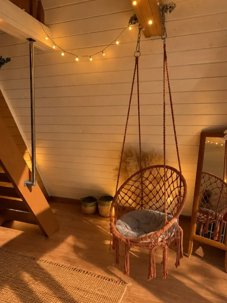 A-frame «Фауна» 46 м² с чаном и костровой чашей до 4 гостей, фото 3