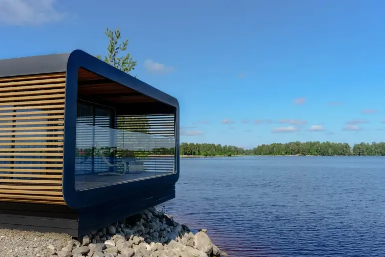 Загородный клуб JARVI на озере Лососинное, Глэмпинг