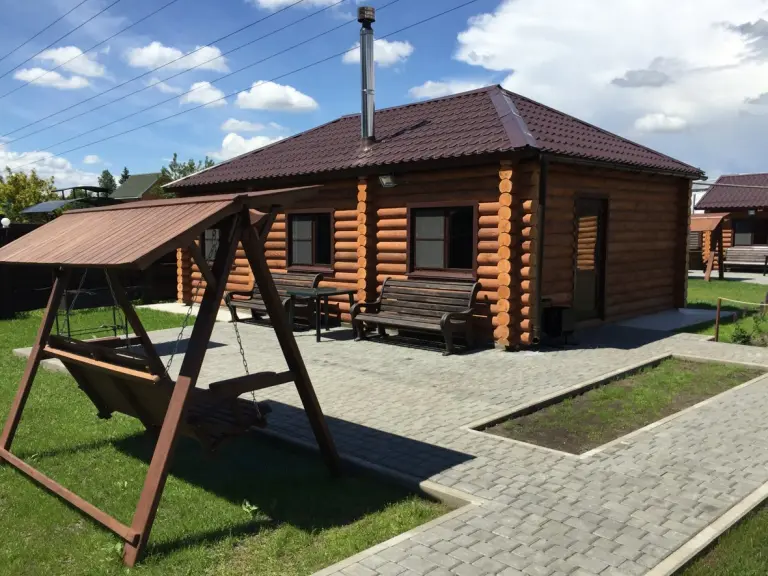 Три тёплые беседки-сруба с печью-камином до 15 и до 30 человек, Тёплая беседка, Алтайский край, Барнаул