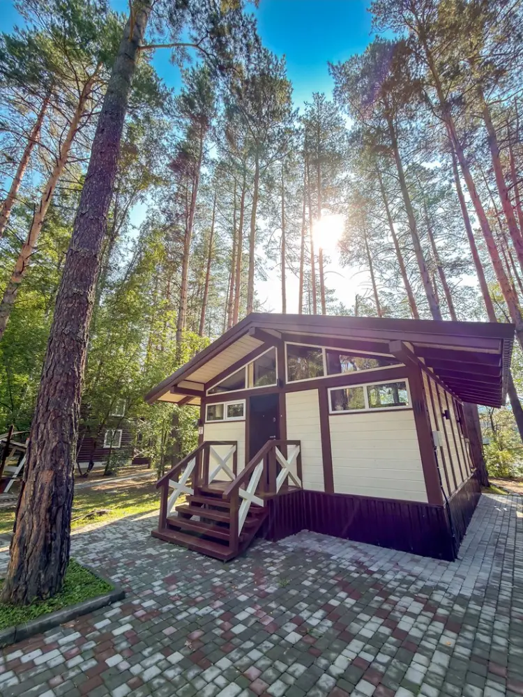 Шале на первой линии у Катуни, 4 одинаковых дома до 4 гостей, фото 1