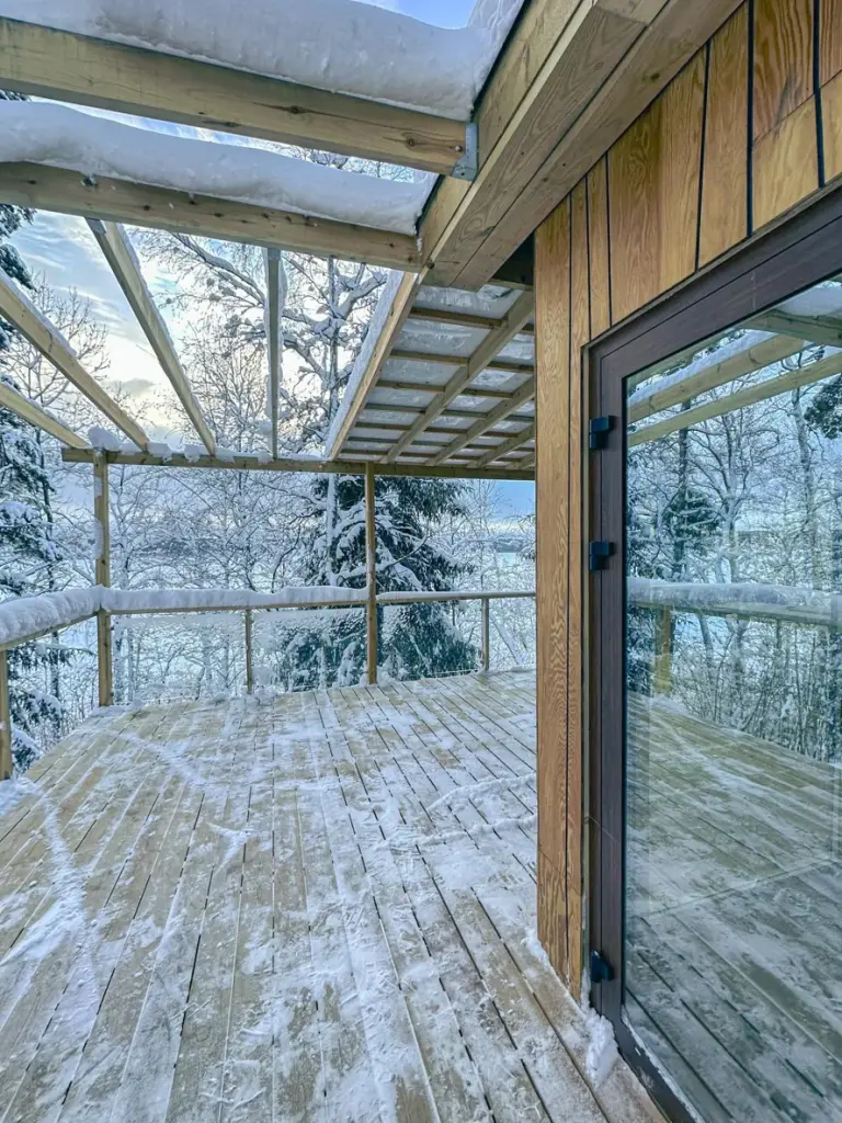 Панорамный дом на склоне с купелью-фурако и видом на озеро до 4 гостей, фото 3