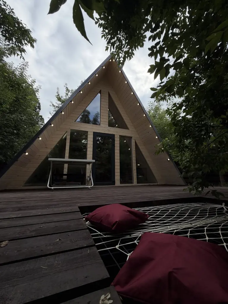 A-frame «Вязаный» с авторским декором до 4 гостей, фото 2