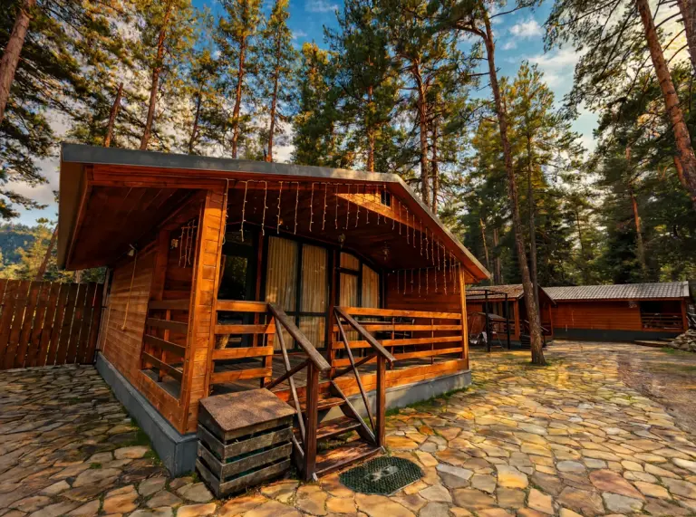 Скандинавское шале с террасой и кухней до 7 гостей, Шале, Карачаево-Черкесия, Архыз