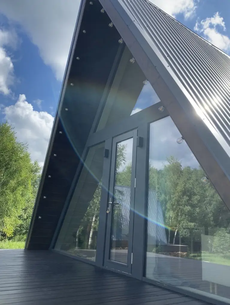 A-frame дом Sky с панорамным окном до 4 гостей, можно с питомцем, Шале, Подмосковье, Серебряные Пруды