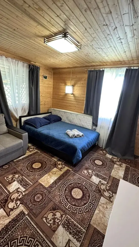 Гостевой домик с кухней на краю базы, 2 одинаковых, до 3 гостей, фото 3