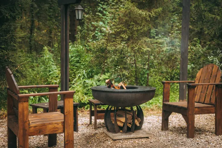 Треугольный A-frame 45 м² с купелью и гриль-очагом, четыре одинаковых, до 4 гостей, фото 3