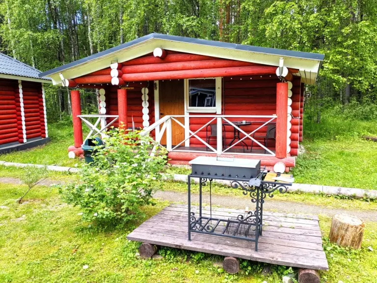 Красный дом с верандой и кухней до 4 гостей, Дом, Карелия, Петрозаводск