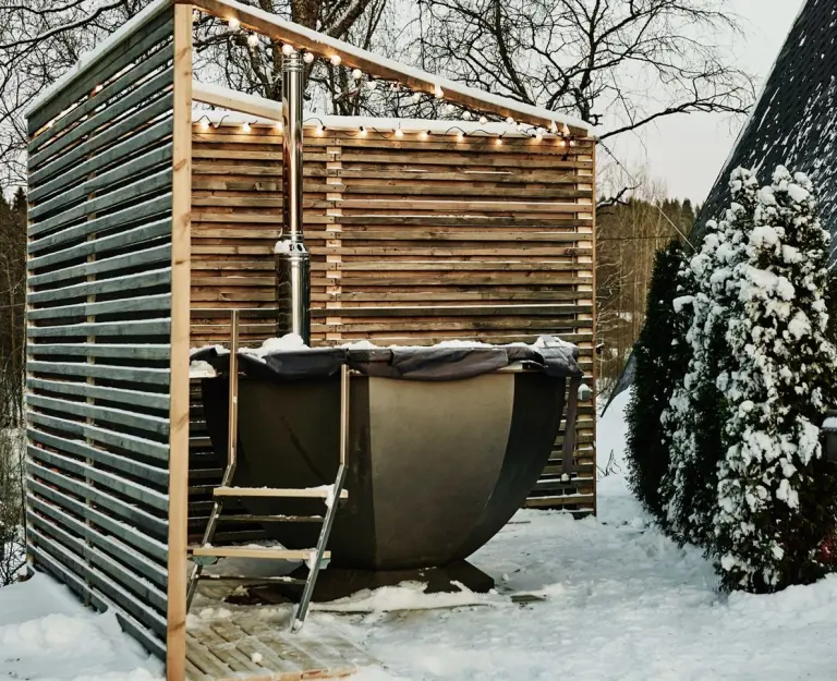 A-FRAME 2 с видом на залив, террасой и банным чаном для семьи до 5 гостей, фото 3
