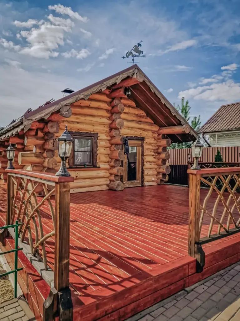 Двухуровневый дом из ангарской сосны 84 м² до 6 гостей, Дом, Подмосковье, Рузский