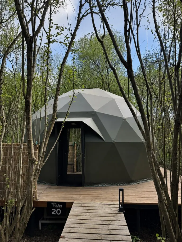 Купол Forest-house в лесу с бочкой фурако до 4 гостей, Глэмпинг, Краснодар