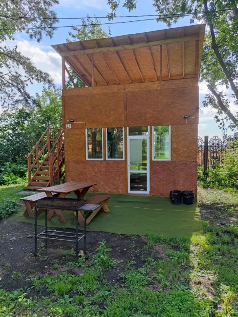 Двухэтажная тёплая беседка с видом на Иртыш до 20 человек, фото 2
