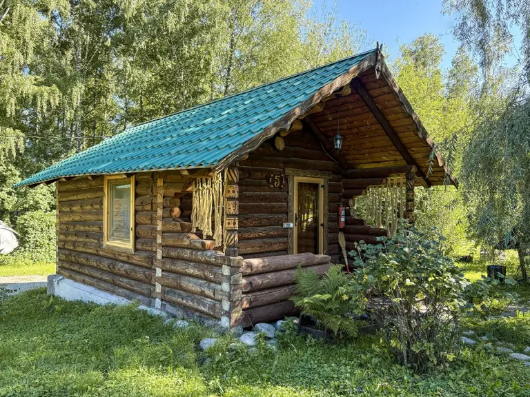 Сосновая «Хижина скифа» с беседкой до 3 гостей, Дом, Алтайский край, Катунь