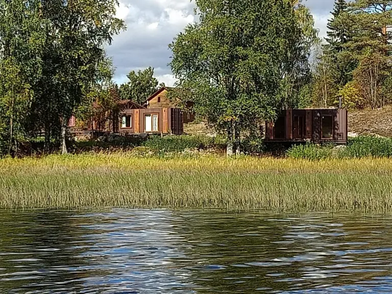 Гостевой домик с панорамными окнами на шхеру до 3 гостей, фото 5