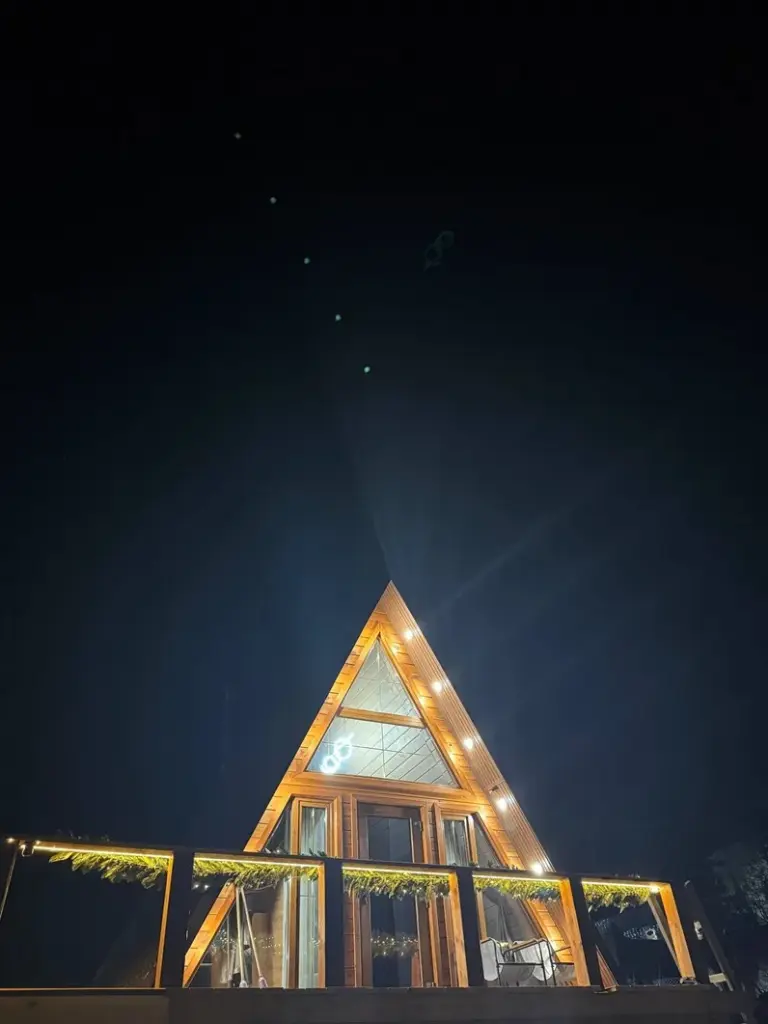A-frame с сауной внутри и банным чаном до 4 гостей, фото 2