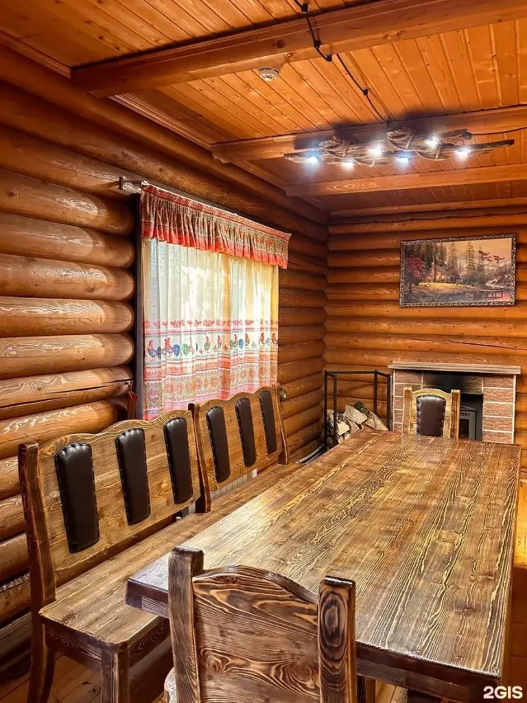 Сруб 90 м² с тёплым бассейном, баней и камином до 4 гостей, фото 4