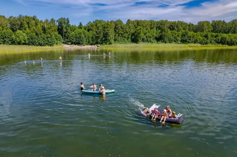 Загородный клуб «Берендеев лес» на озере Акакуль, База отдыха, Челябинская область, Увильды