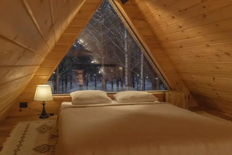 А-фрейм №1 с камином, парной и купелью до 6 гостей, фото 5