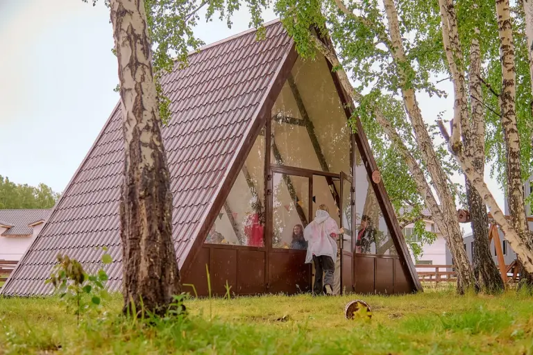 Ранчо «Шарье» с А-фреймами под Красноярском, фото 3