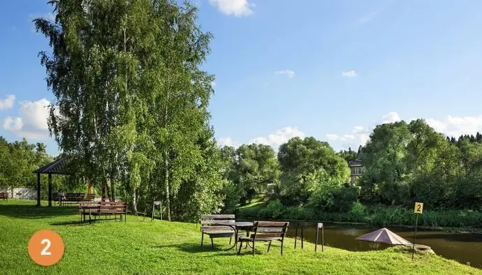 Несколько беседок на территории дома отдыха Valesko Hotel Spa, фото 4