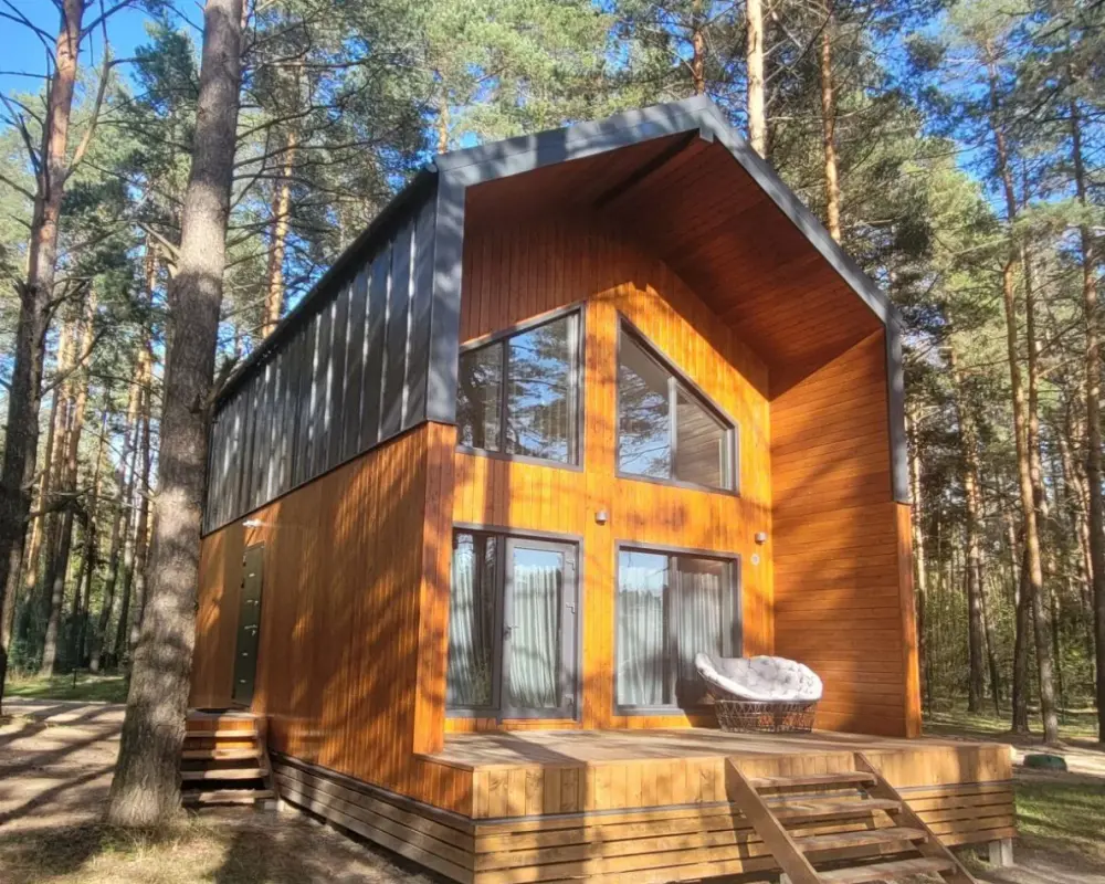 Дом №1: двухэтажная студия 60 м² с террасой до 5 гостей, фото 1