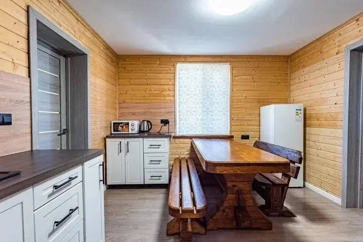 Семейный дом 75 м² с камином и двумя спальнями до 7 гостей, Дом, Адыгея, Даховская