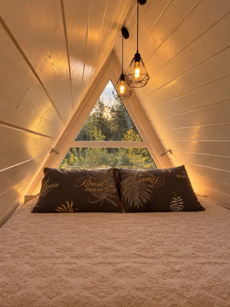 A-frame «Фауна» 46 м² с чаном и костровой чашей до 4 гостей, фото 4