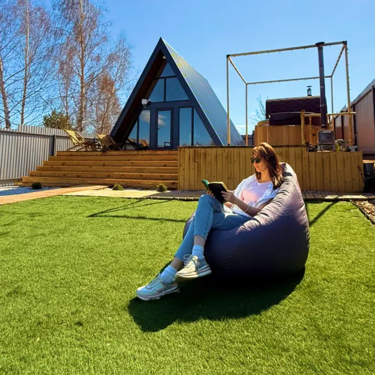 Дома A-frame Uslon&Volga в Нижнем Услоне, База отдыха, Татарстан, Верхнеуслонский район