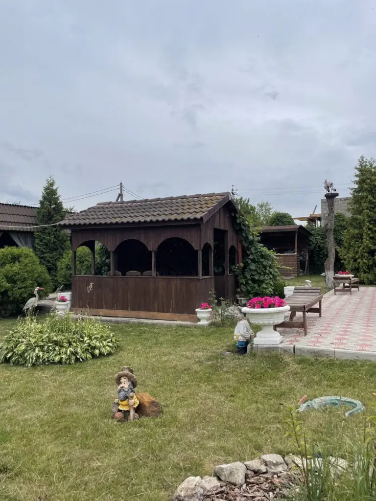 Беседки в саду у бассейна на 6, 10 и 15 человек, Летняя беседка, Тула