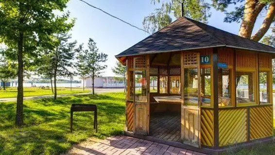 Закрытые беседки на 12 человек, расположенные недалеко от Москвы, Летние, База отдыха «Троицкое»