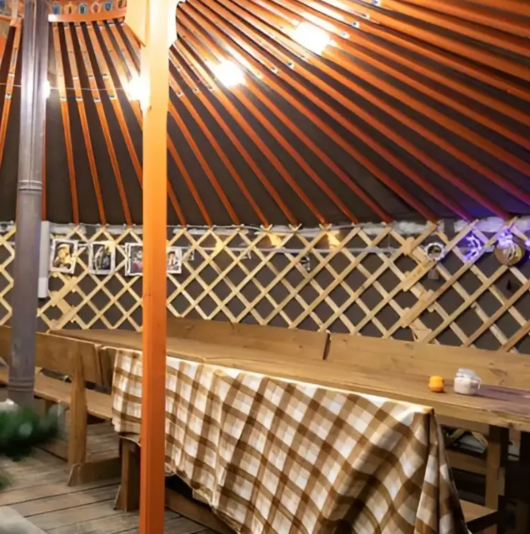 Две тёплые юрты с мангалом и акустикой на 15-20 и 25-30 человек, фото 4