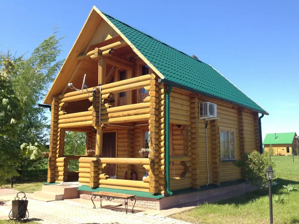 Двухэтажный рубленый терем с кухней до 4 гостей, фото 1