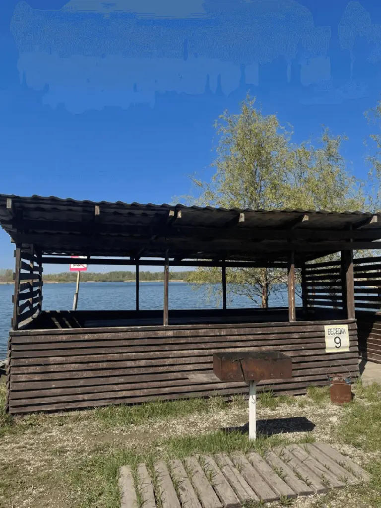 Беседки-навесы на берегу с видом на озеро до 15 гостей, фото 2