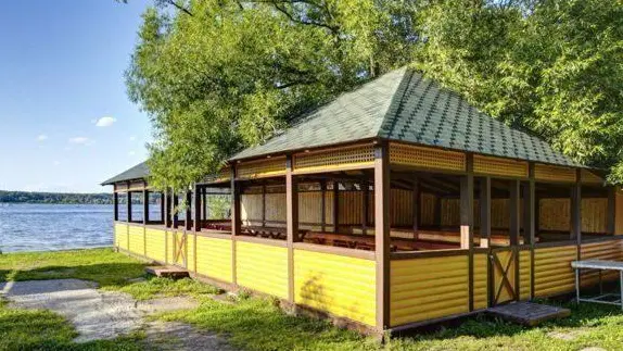 Корпоративная беседка на 35 человек в пригороде Москвы, Летние, База отдыха «Троицкое»