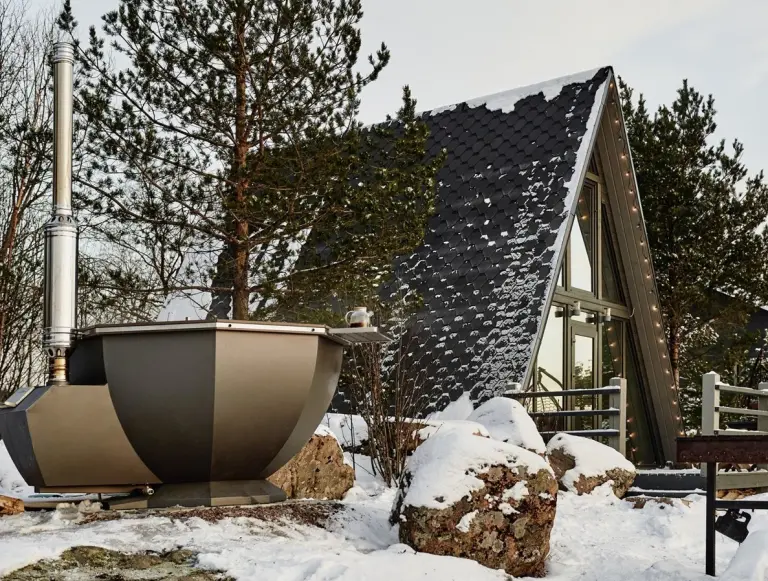 Шале Dream House среди валунов с террасой, гриль-зоной и банным чаном до 6 гостей, фото 5