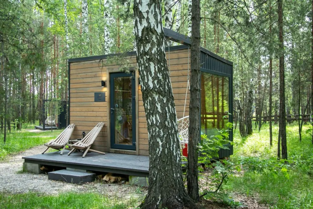 Компактный домик TÄLLY или MÖKKI 12,5 м² на двоих, фото 1