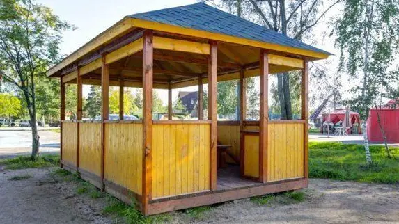Беседка у воды на 16 человек в Подмосковье, фото 5